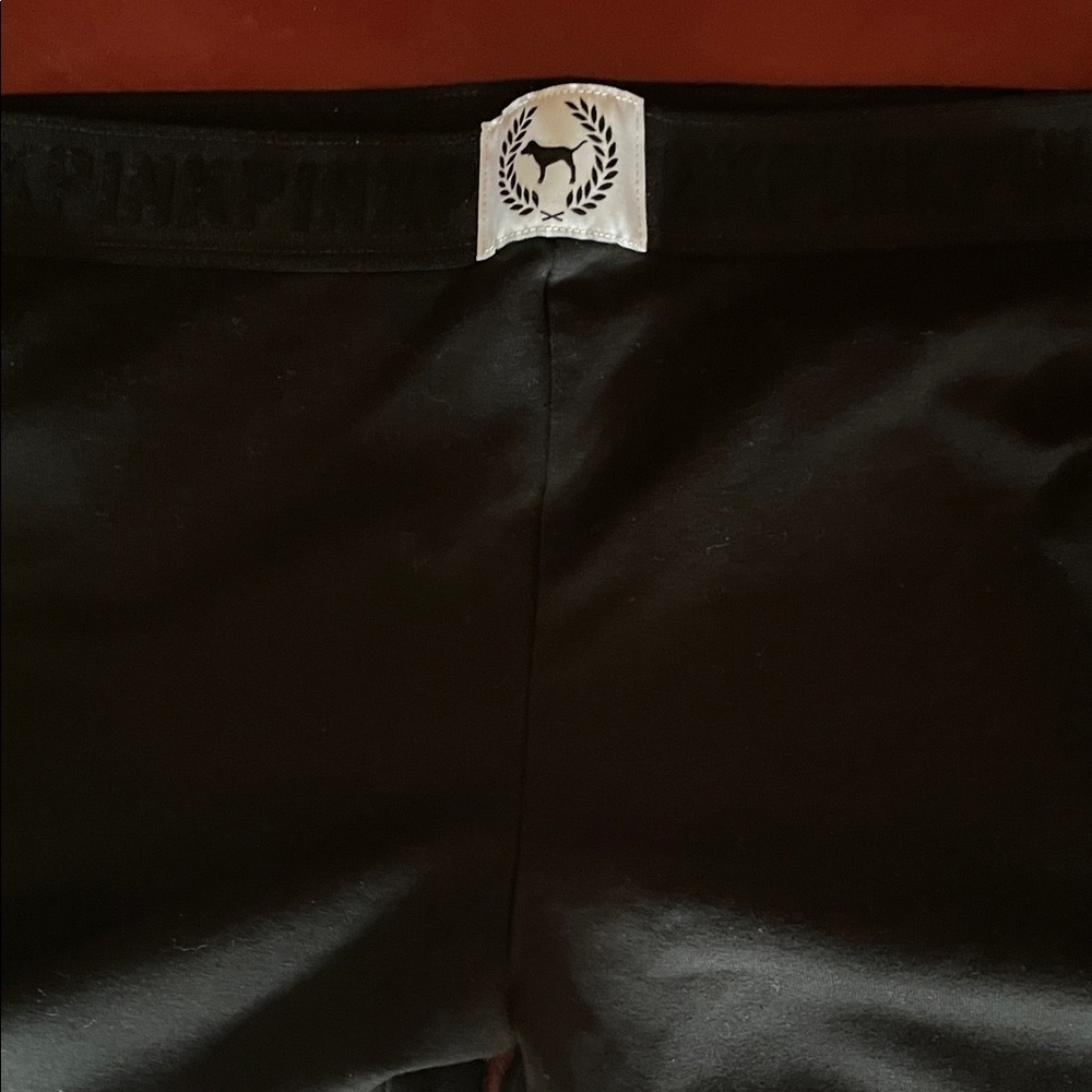 PINK Victoria's Secret Black Cropped Pants